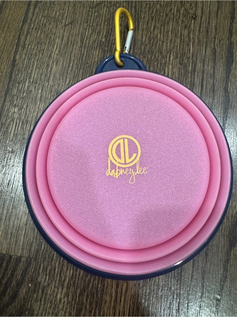 Dabney Lee Collapsible Travel Pet Bowl With Clip